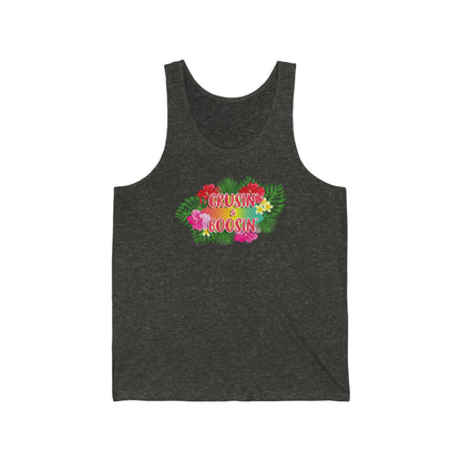 Women's Cruisin' and Boosin' - Unisex Jersey Tank - Ohio Custom Designs & Apparel LLC