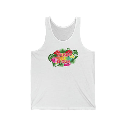 Women's Cruisin' and Boosin' - Unisex Jersey Tank - Ohio Custom Designs & Apparel LLC